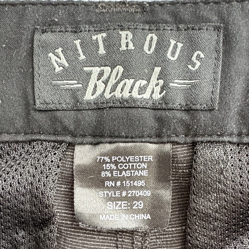 Nitrous Black Men's Hybrid Shorts - Picture 2 of 6